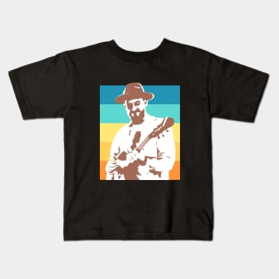 Cowboy acoustic guitar Kids T-Shirt